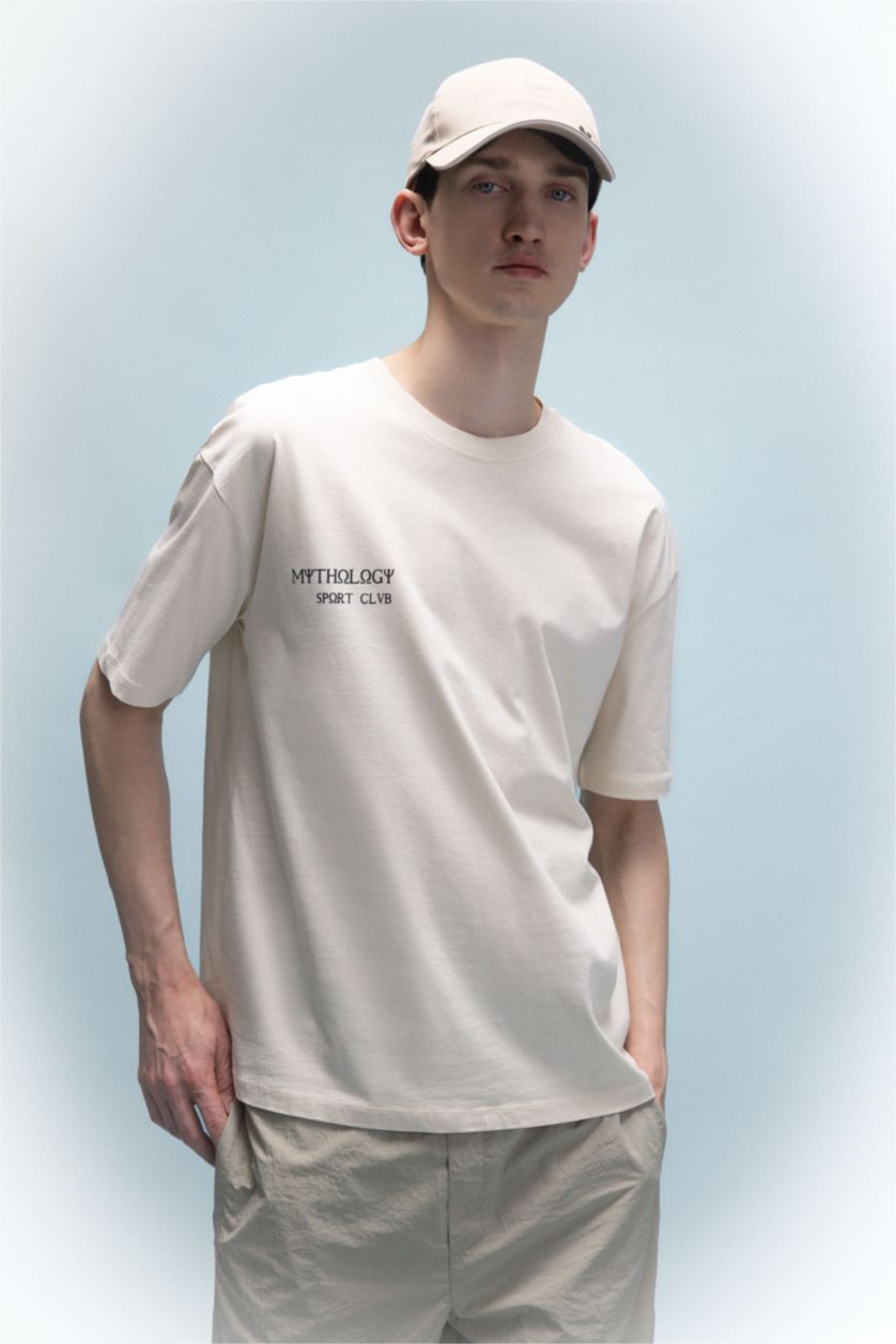 MAN Stone Oversize Fit Short Sleeve T-Shirt
