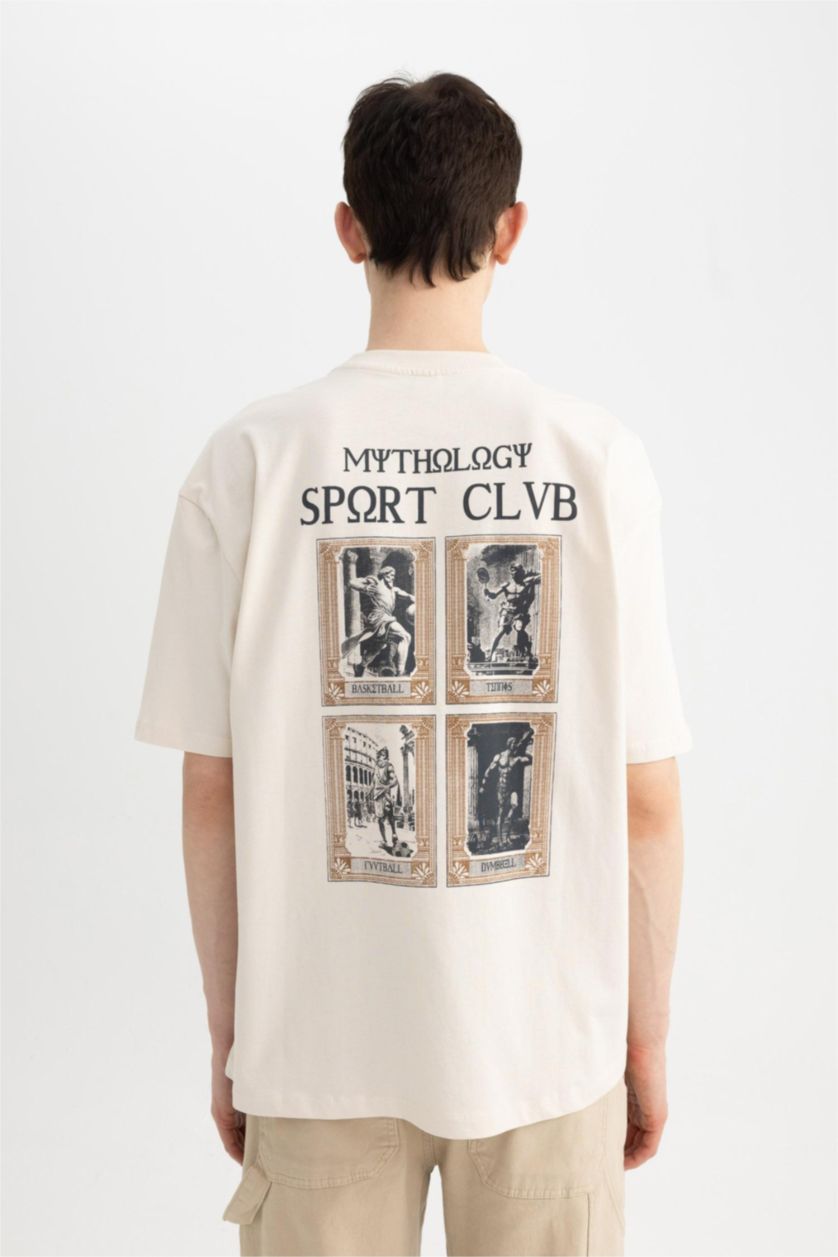 MAN Stone Oversize Fit Short Sleeve T-Shirt