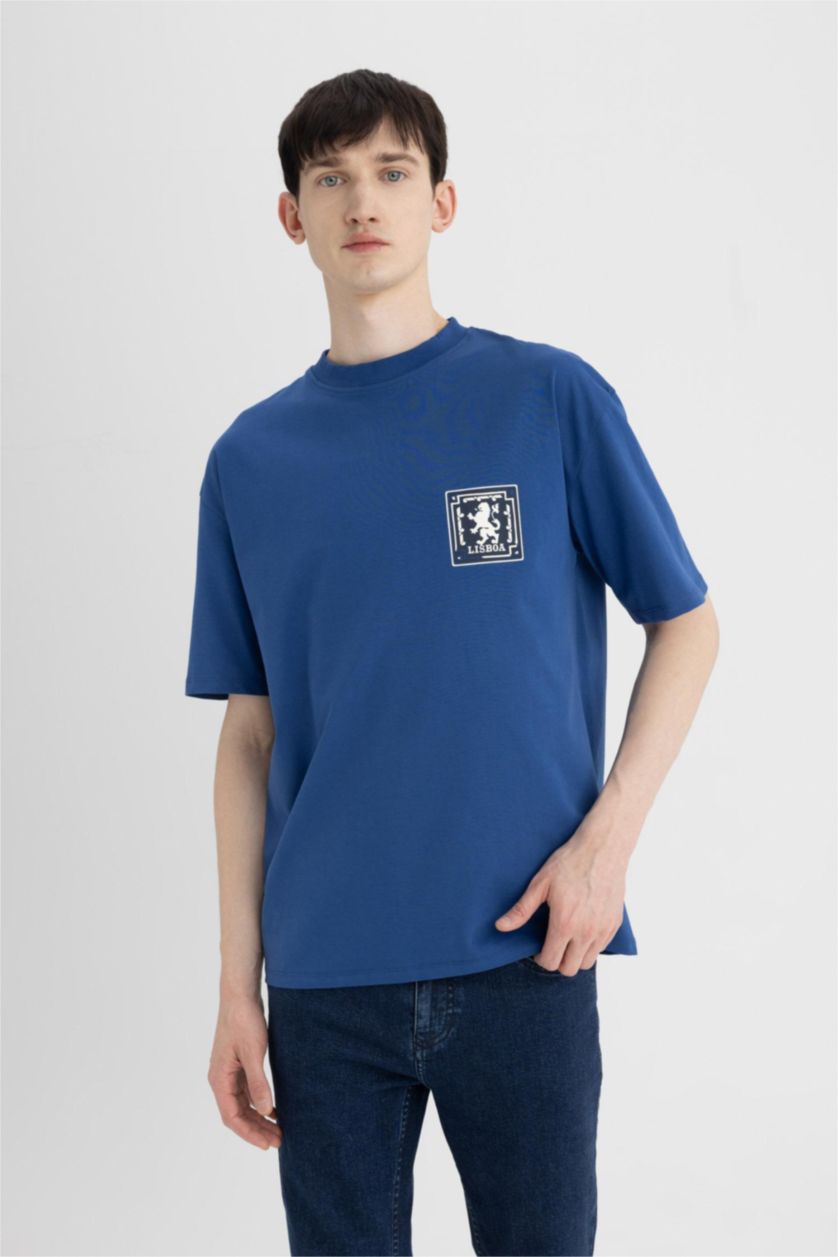Man Royal Oversize Fit Short Sleeve T-Shirt