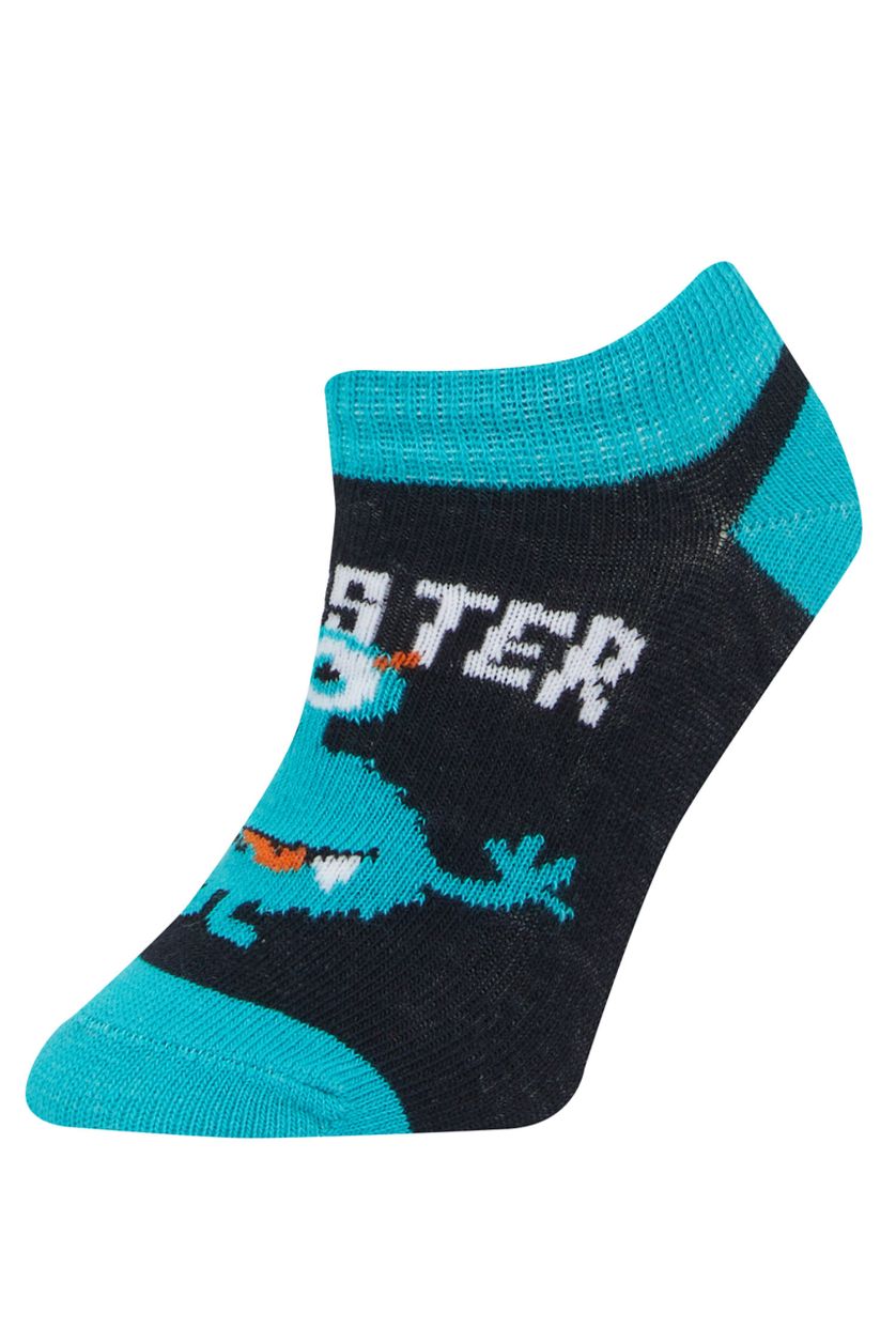 Erkek Çocuk - Genç Erkek Karma Erkek Çocuk 5'li Pamuklu Patik Çorap