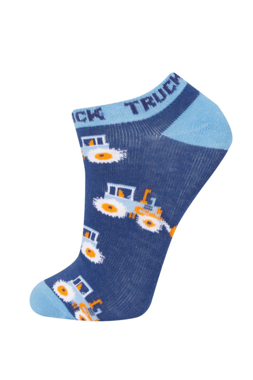 Мальчики и подростки Разноцветный Короткие носки из хлопка для мальчиков, 3 пары