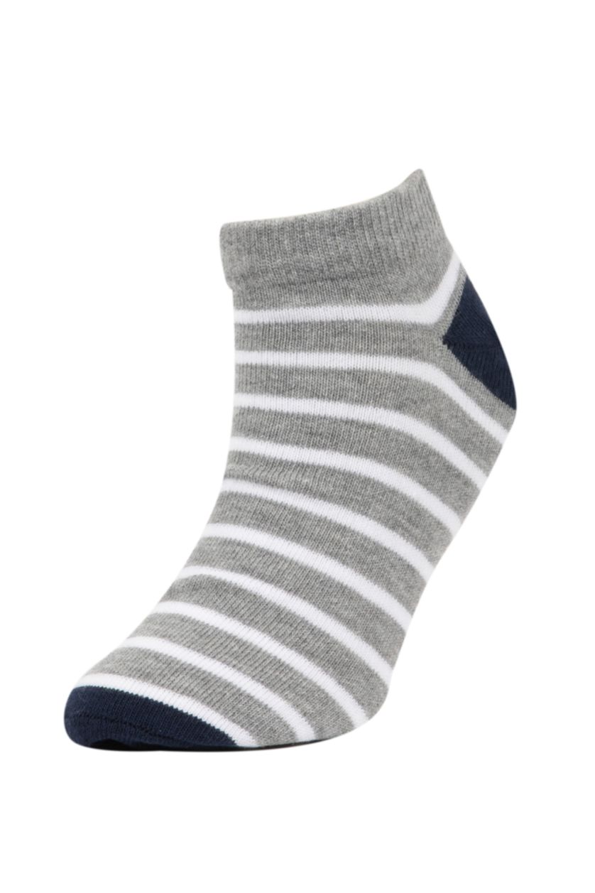 Erkek Çocuk - Genç Erkek Karma Erkek Çocuk 3'lü Pamuklu Patik Çorap