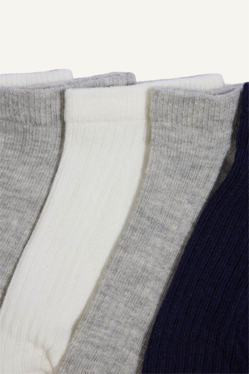 Young Boys - Teen Boys Grey Boy 5 Piece Short Socks