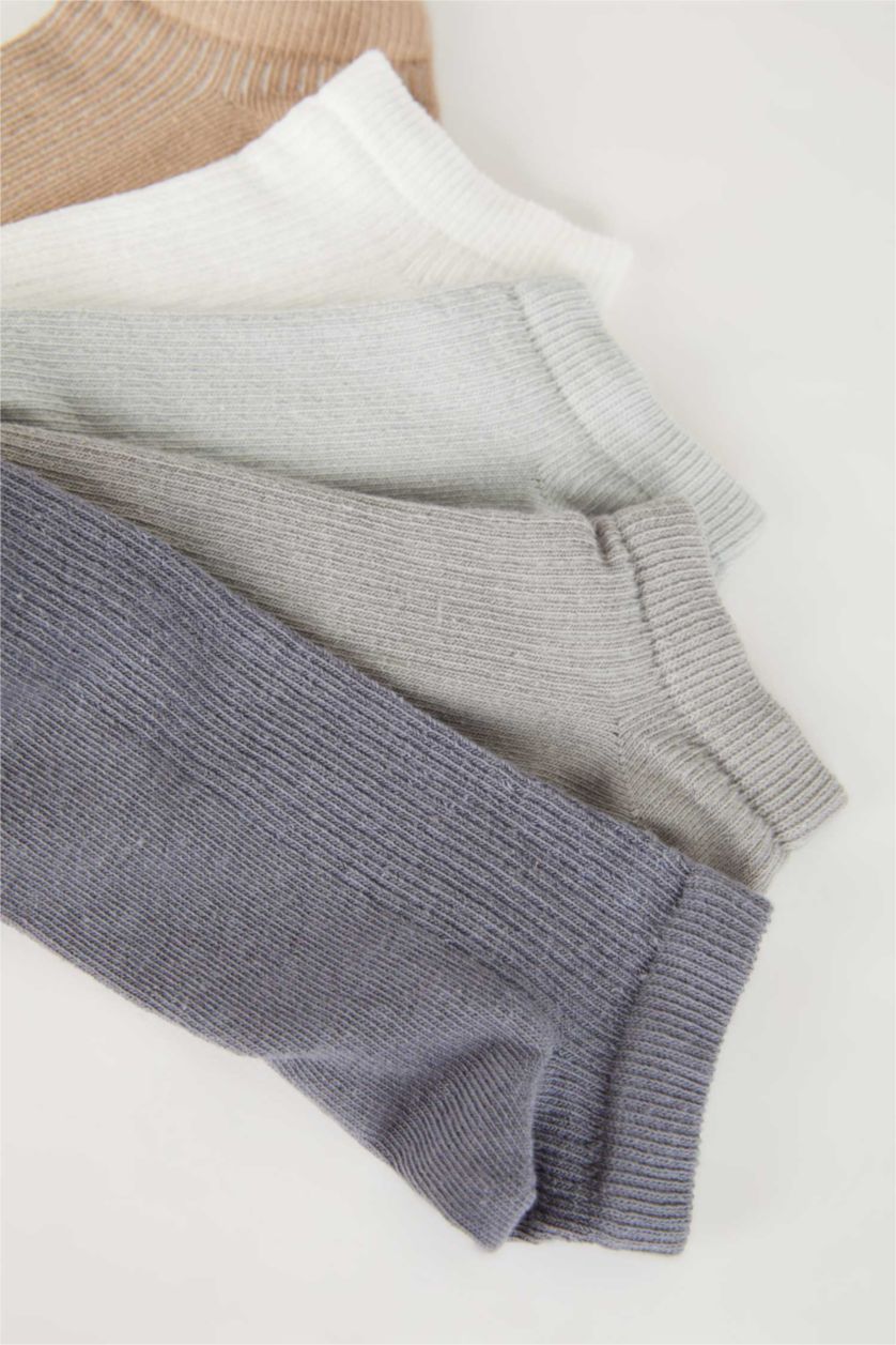 Erkek Çocuk - Genç Erkek Karma Erkek Çocuk 5'li Pamuklu Patik Çorap