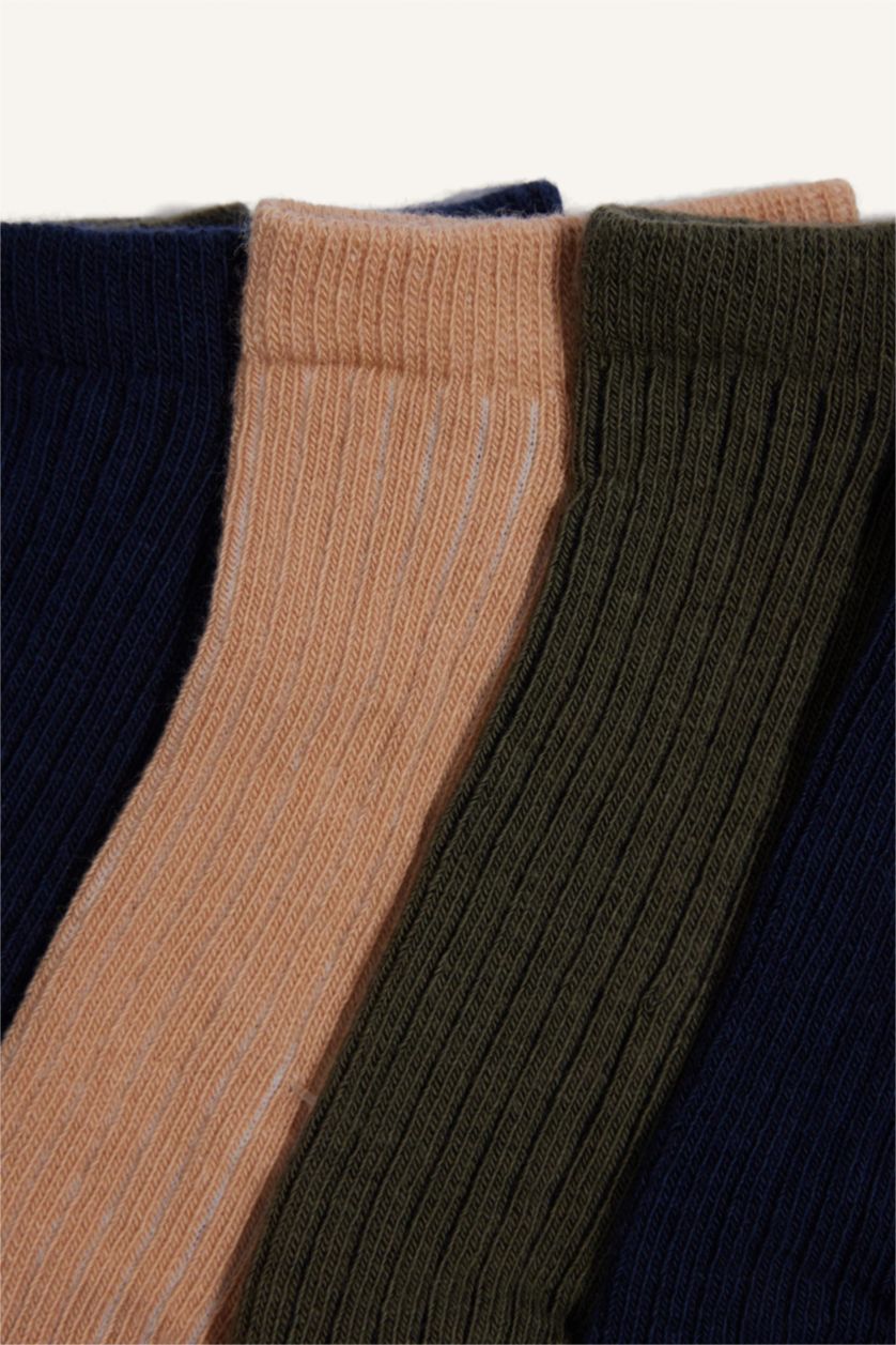 BOYS & TEENS NAVY Boy 5 Piece Short Socks