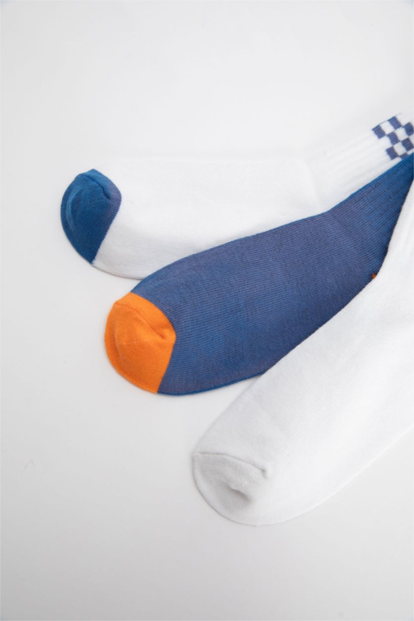 أولاد Karma جوارب ولادي قطن طويلة - 3 قطع