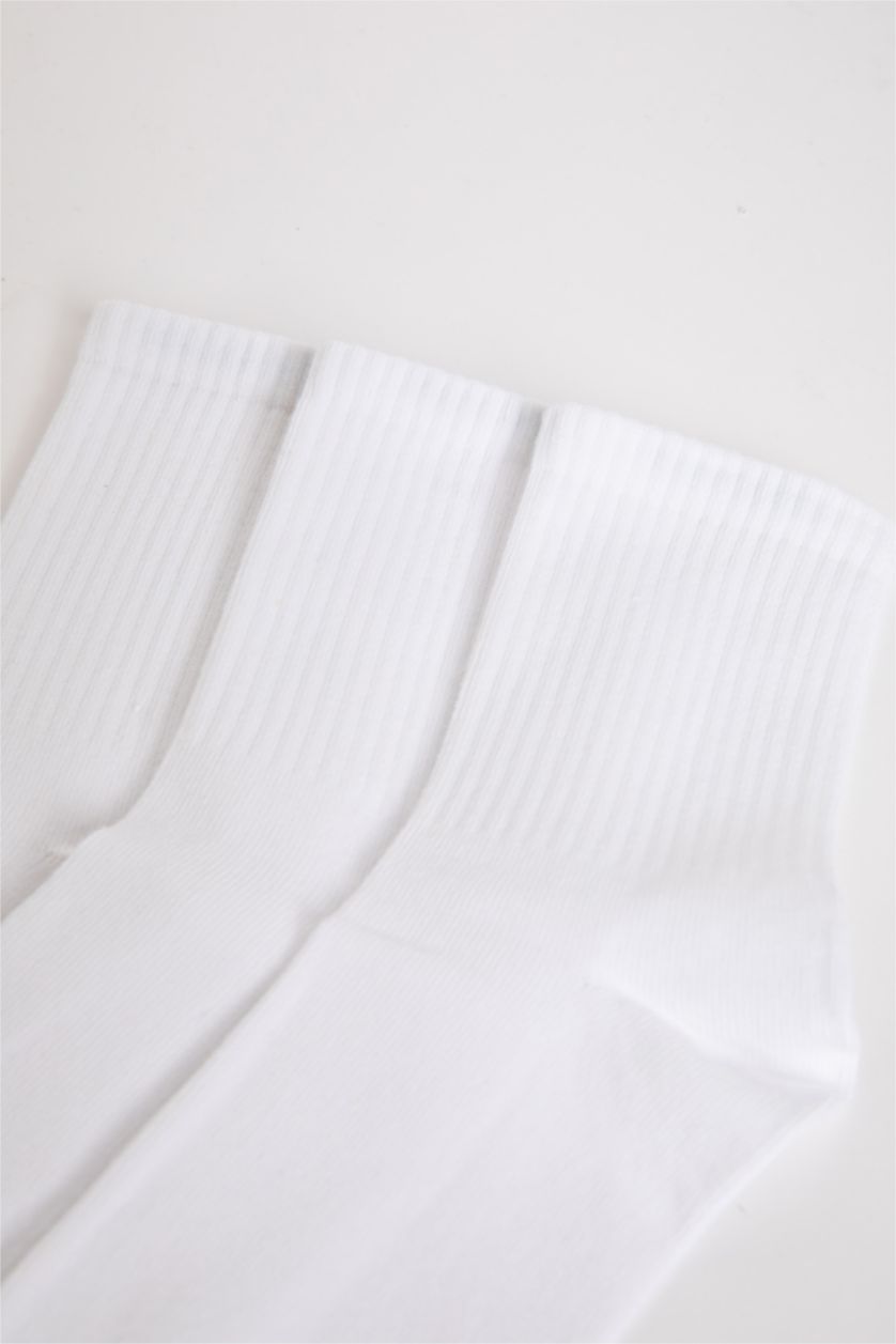 Мальчики и подростки Белый Длинные носки из хлопка для мальчиков, 5 пар