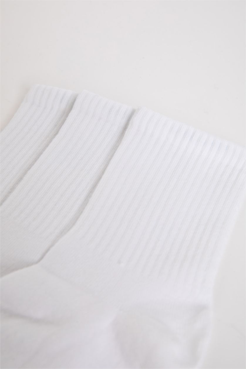 Young Boys - Teen Boys White Boy 3 Piece Long Socks
