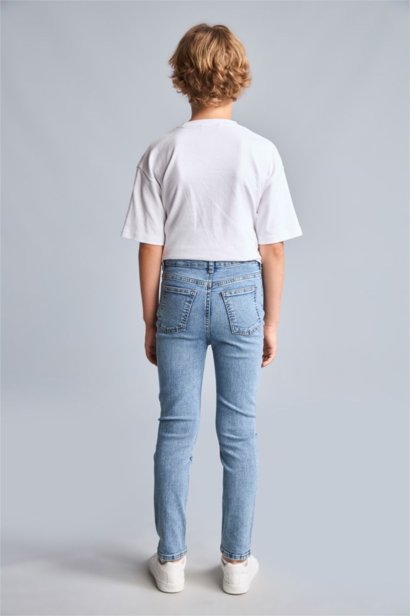 Young Boys - Teen Boys Light Blue Slim Fit Jeans