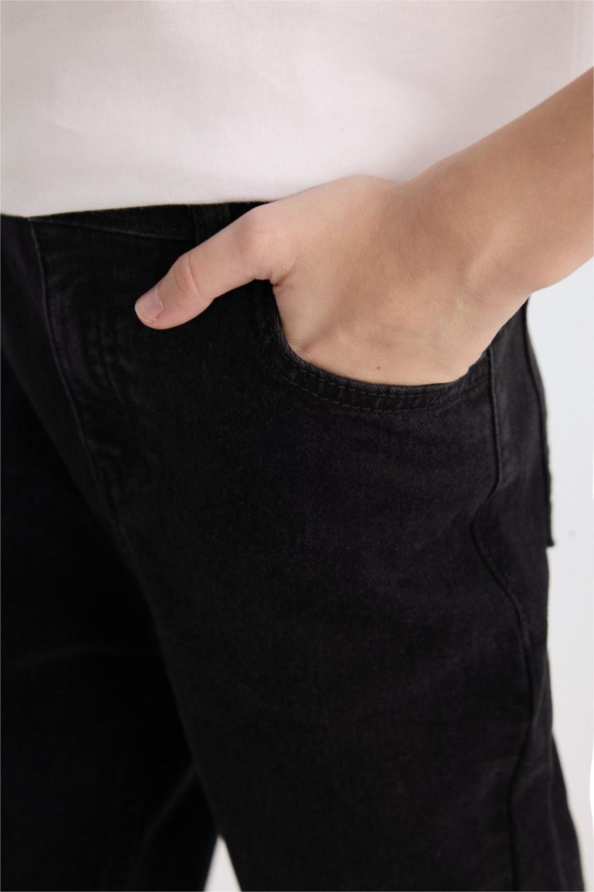 Young Boys - Teen Boys Black Slim Fit Jeans