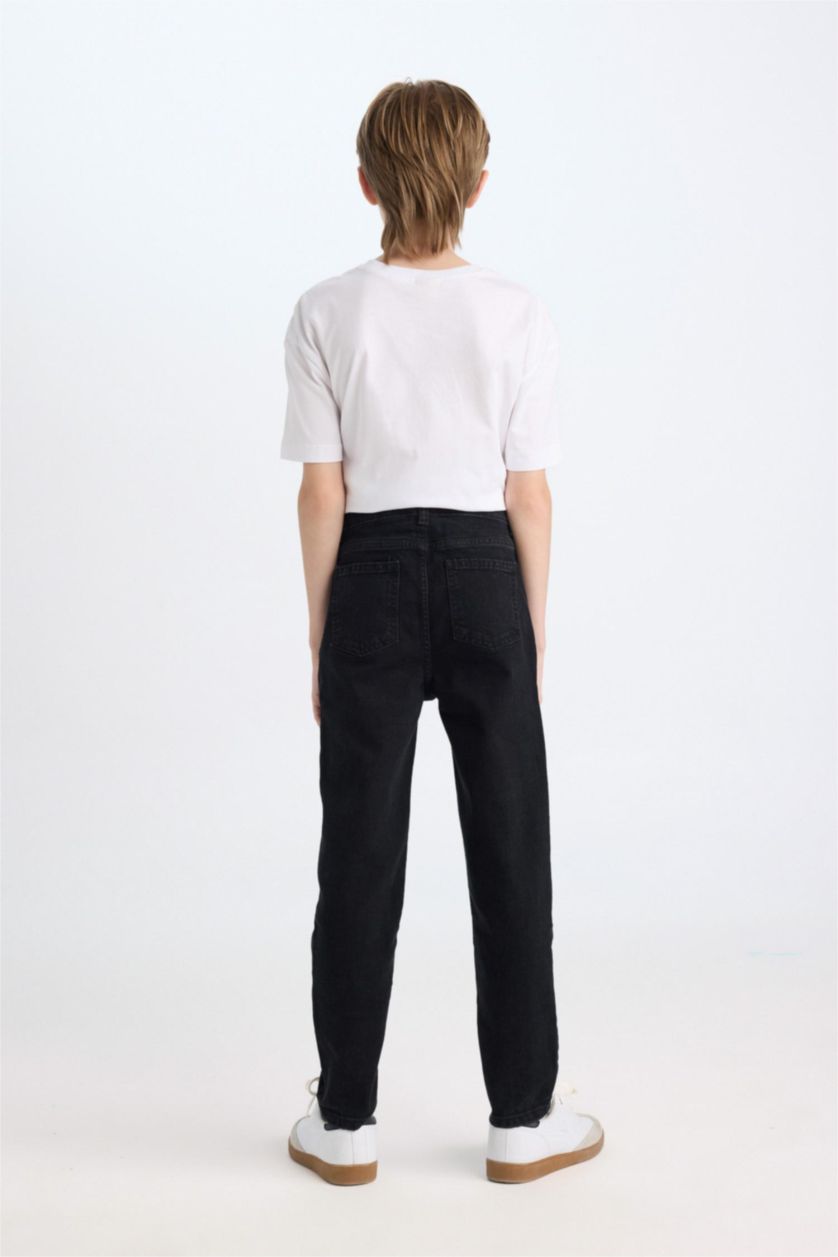 Young Boys - Teen Boys Black Slim Fit Jeans