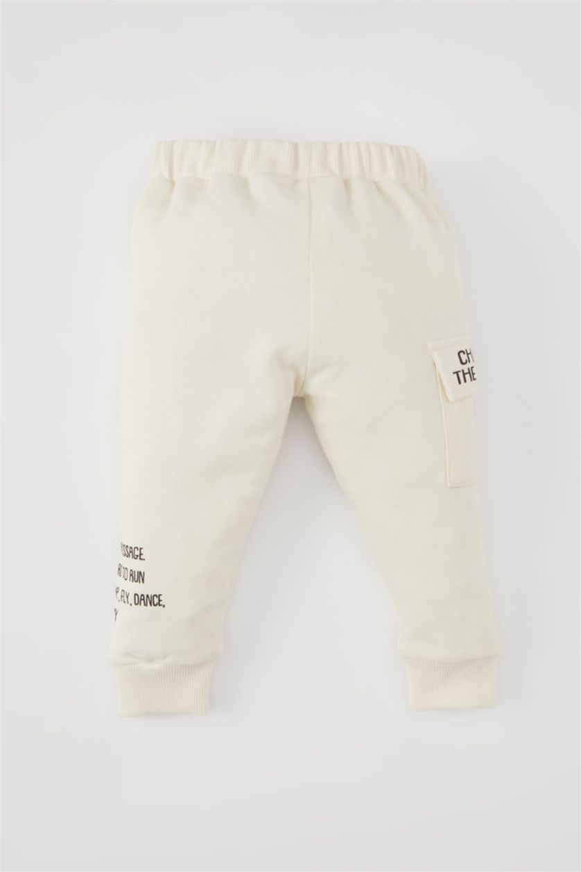 BÉBÉ GARÇON Beige Clair Pantalon De Jogging Pour Bébé Garçon