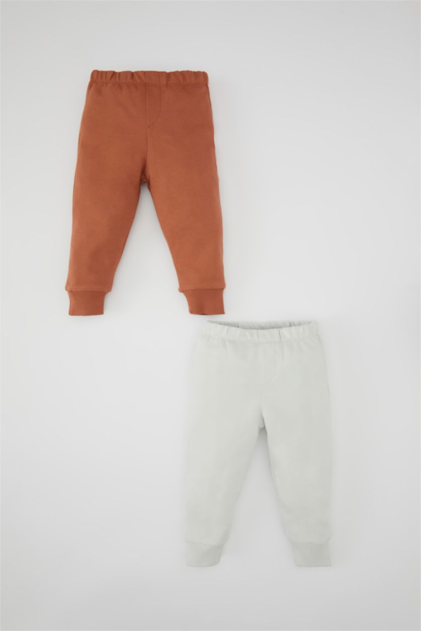 BABY BOY Light Brown Baby Boy 2 Piece Sweatpants