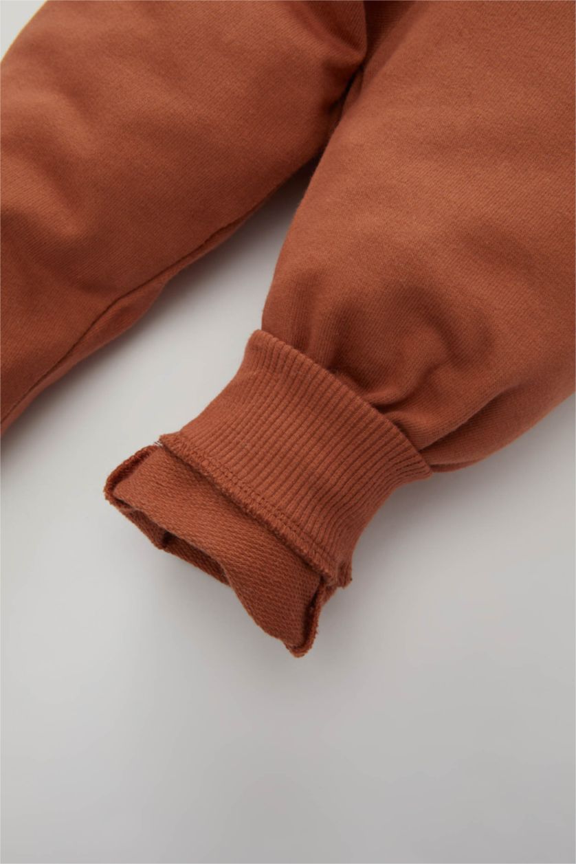 BABY BOY Light Brown Baby Boy 2 Piece Sweatpants