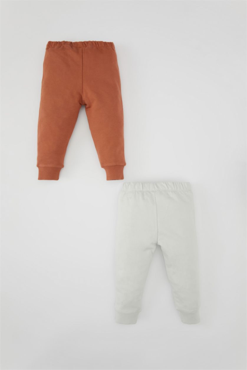 BABY BOY Light Brown Baby Boy 2 Piece Sweatpants