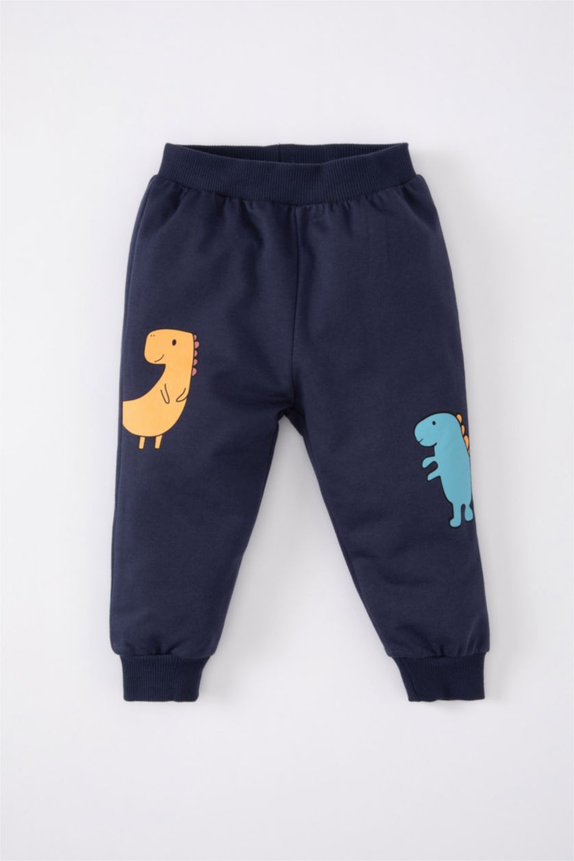 BÉBÉ GARÇON Marin Ensemble De Sweatshirt Imprimé à Dinosaure et Jogging Pour Bébé Garçon