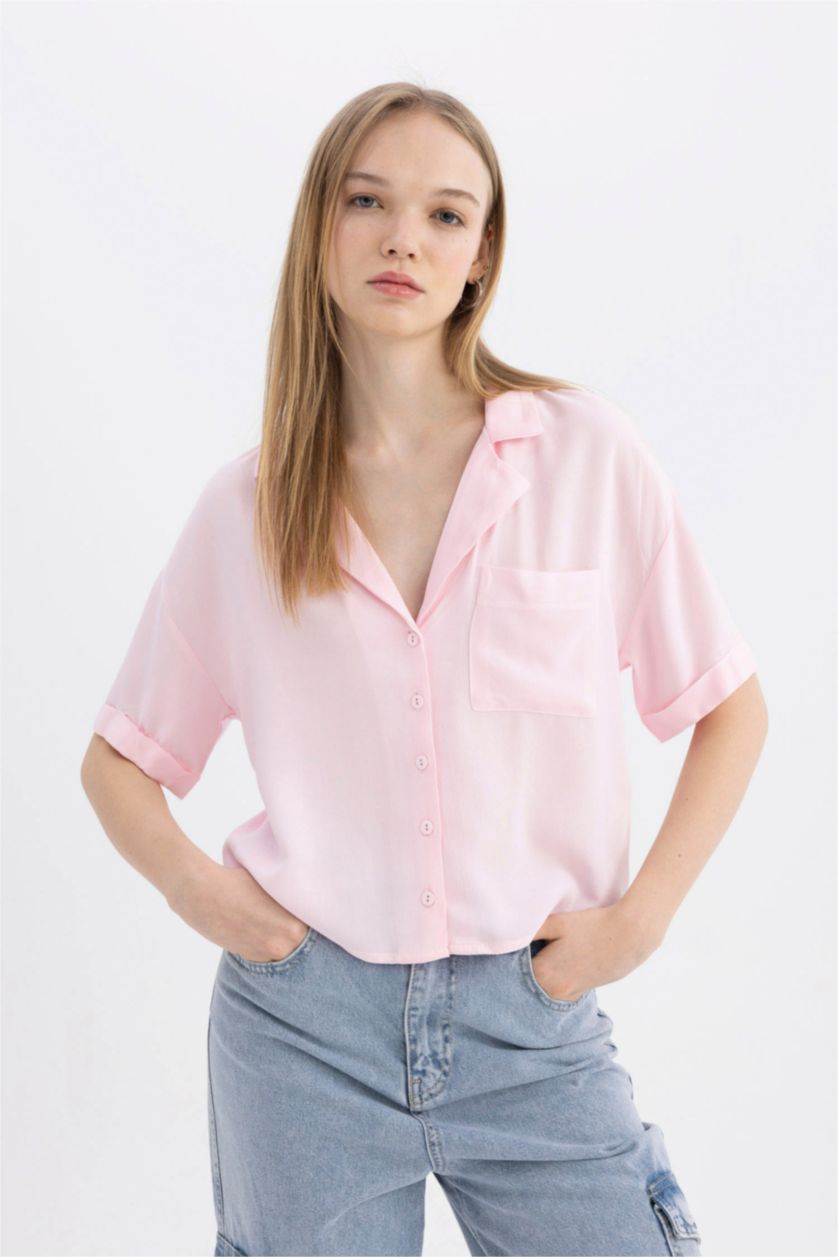 Kadın Açık Pembe Oversıze