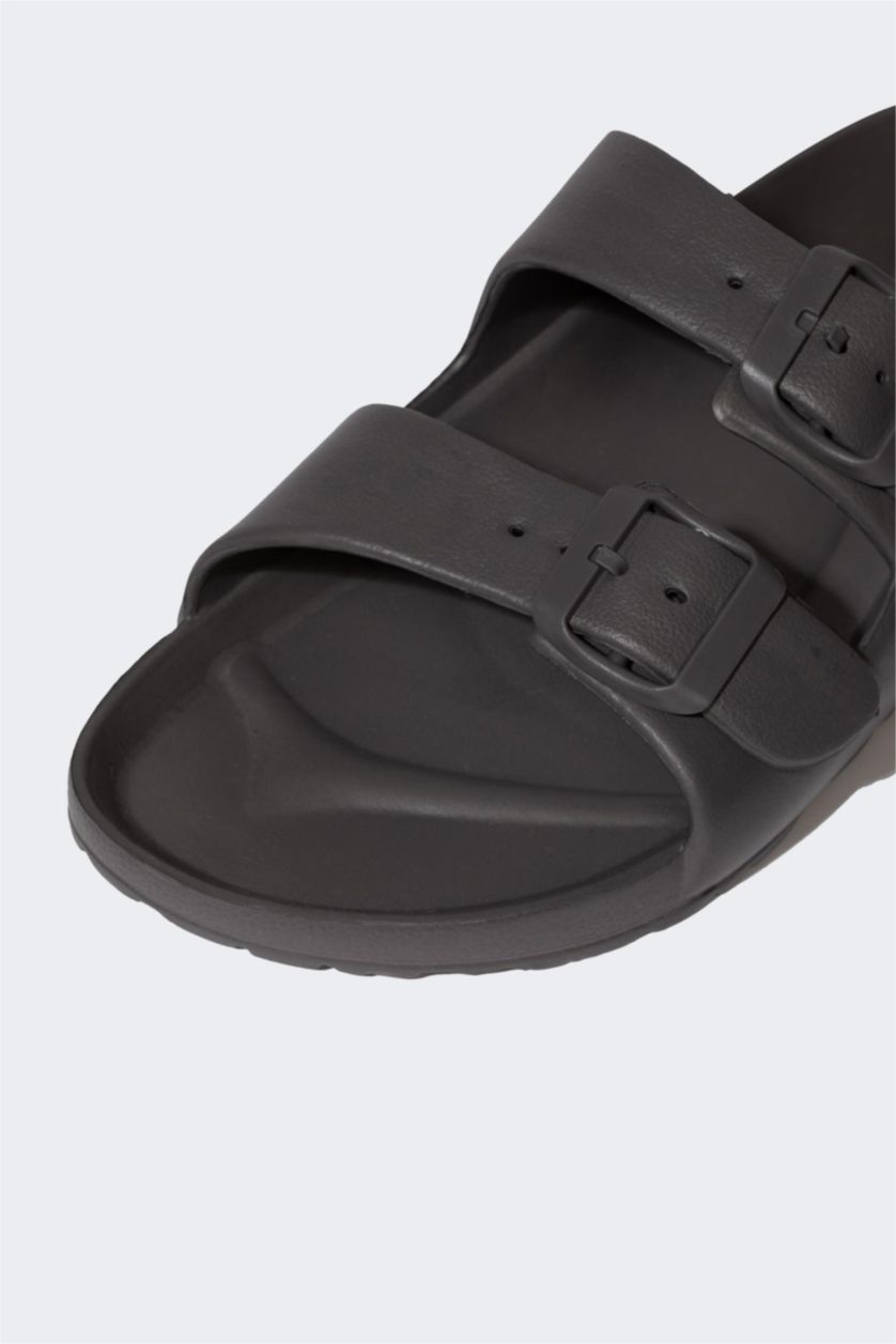 رجال أنثرا شبشب رجالي إيفا بكعب مسطح بشريط مزدوج