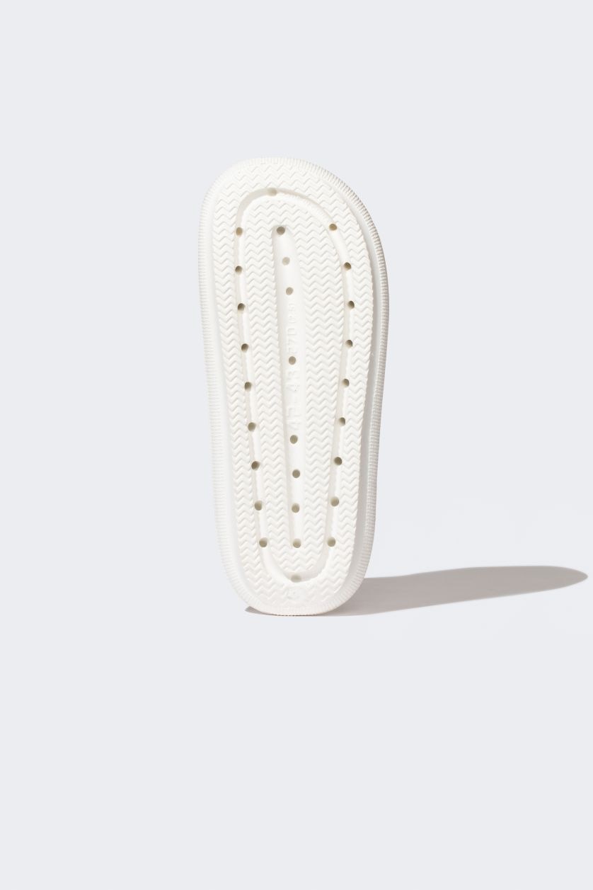 Men White Man High Sole Double Banded Eva Slippers