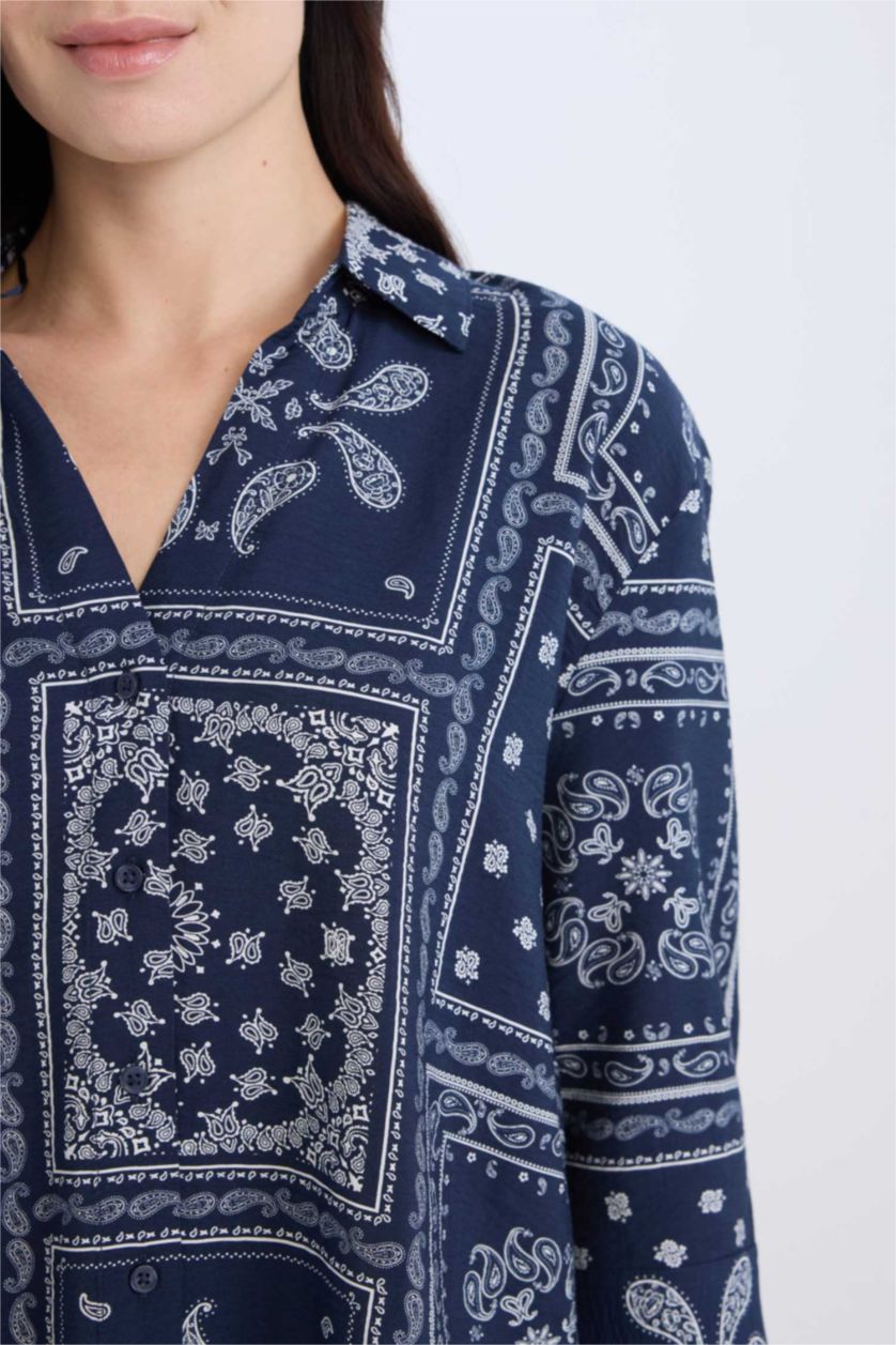 Әйелдерге әскери-теңіз қалыпты пішім Ұзын жеңді көйлек