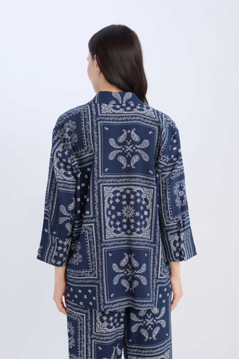 Әйелдерге әскери-теңіз қалыпты пішім Ұзын жеңді көйлек