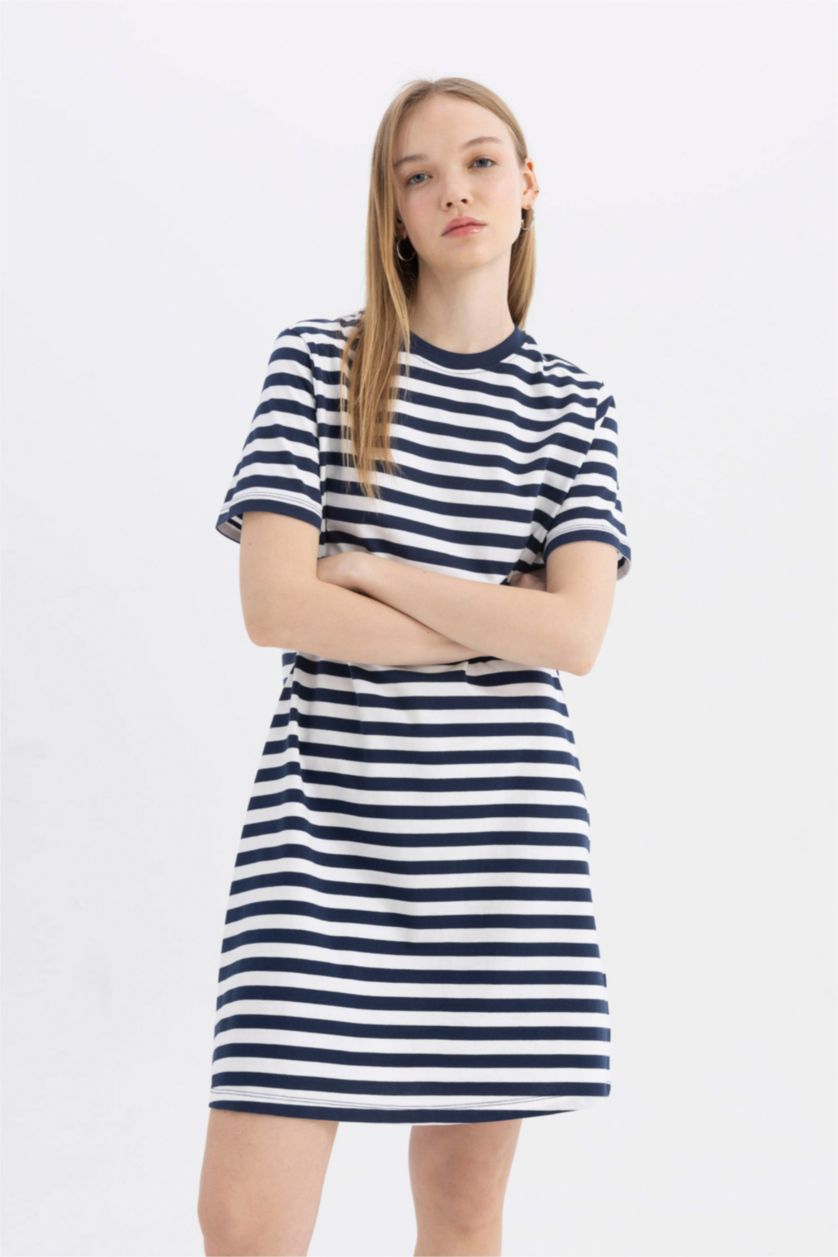 WOMAN NAVY Mini Dress