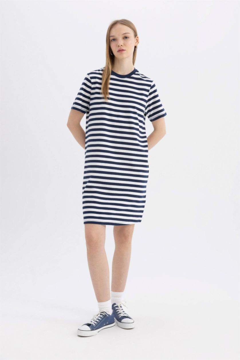 WOMAN NAVY Mini Dress