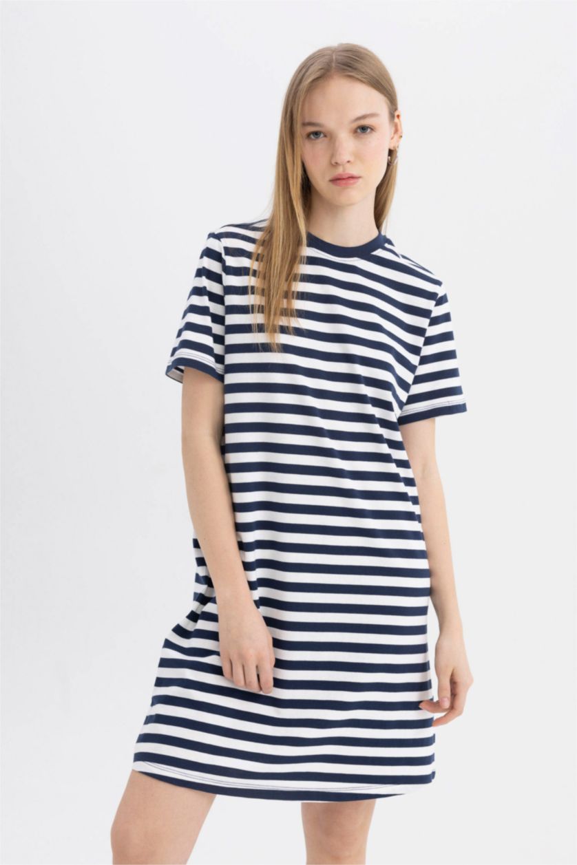 WOMAN NAVY Mini Dress