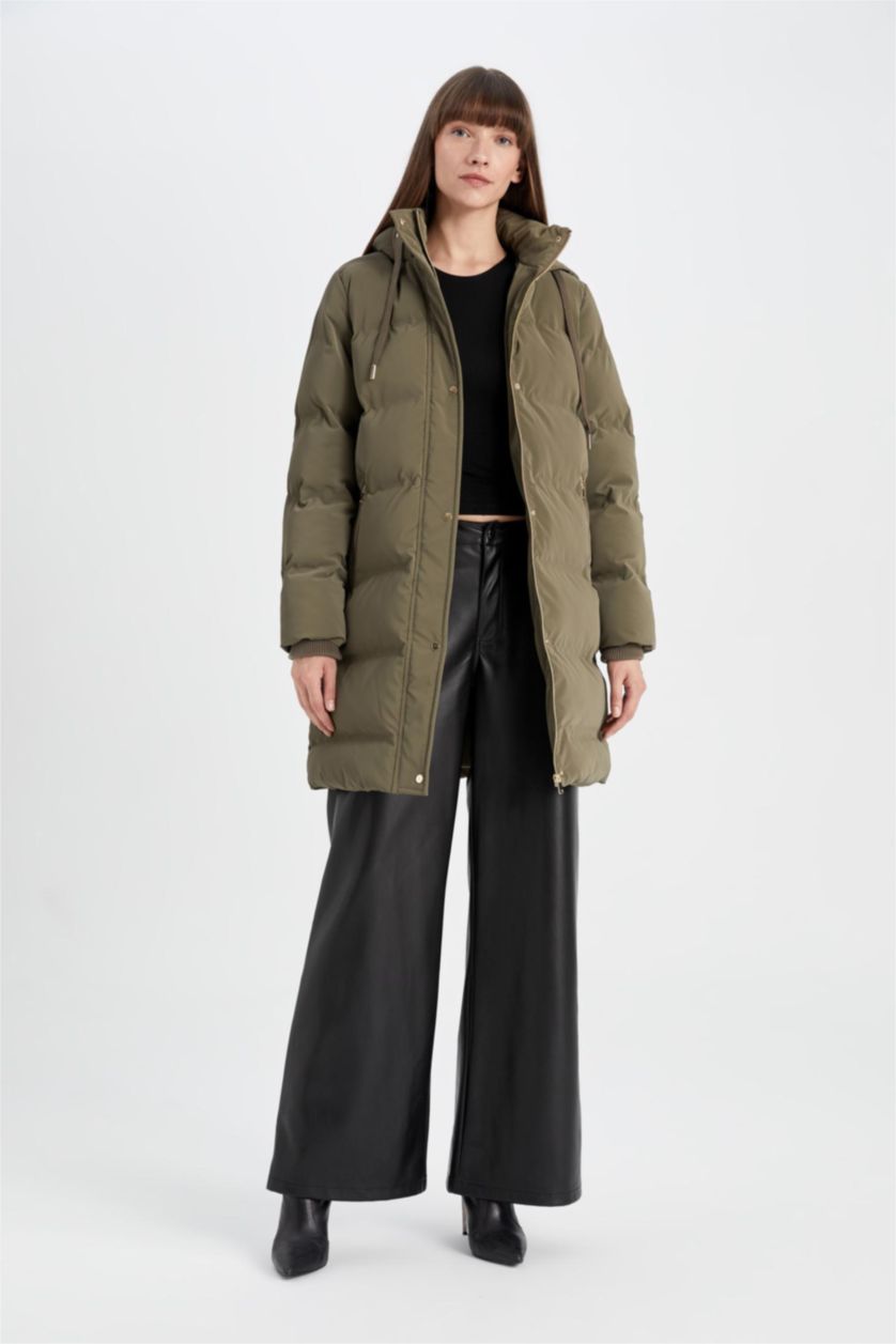 Kadın Haki Parka