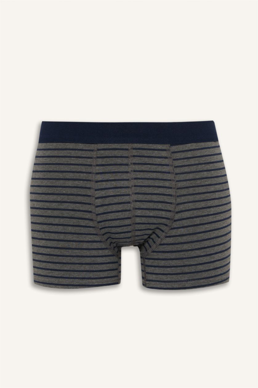 رجالي أسود بوكسر قصة عادية - 3 قطع