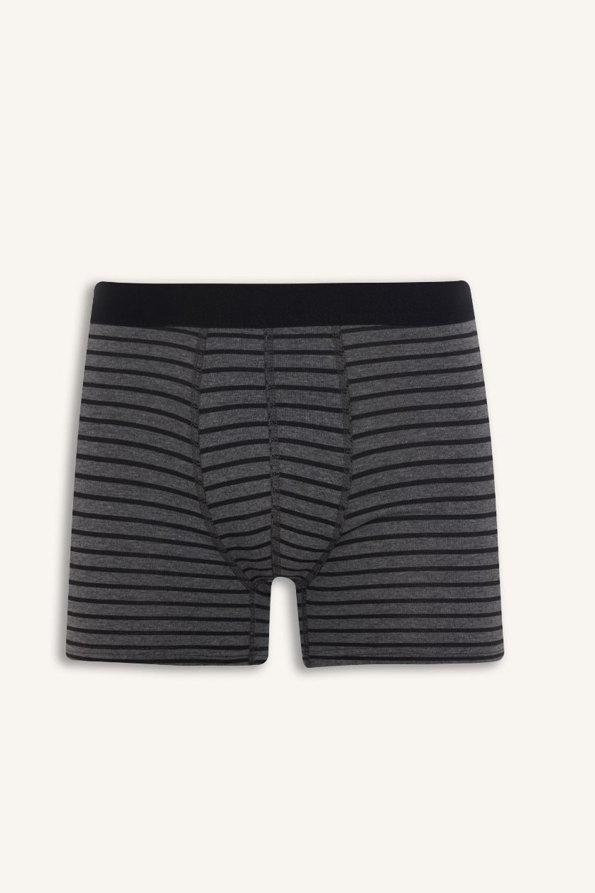 رجال أسود بوكسر قصة عادية - 3 قطع