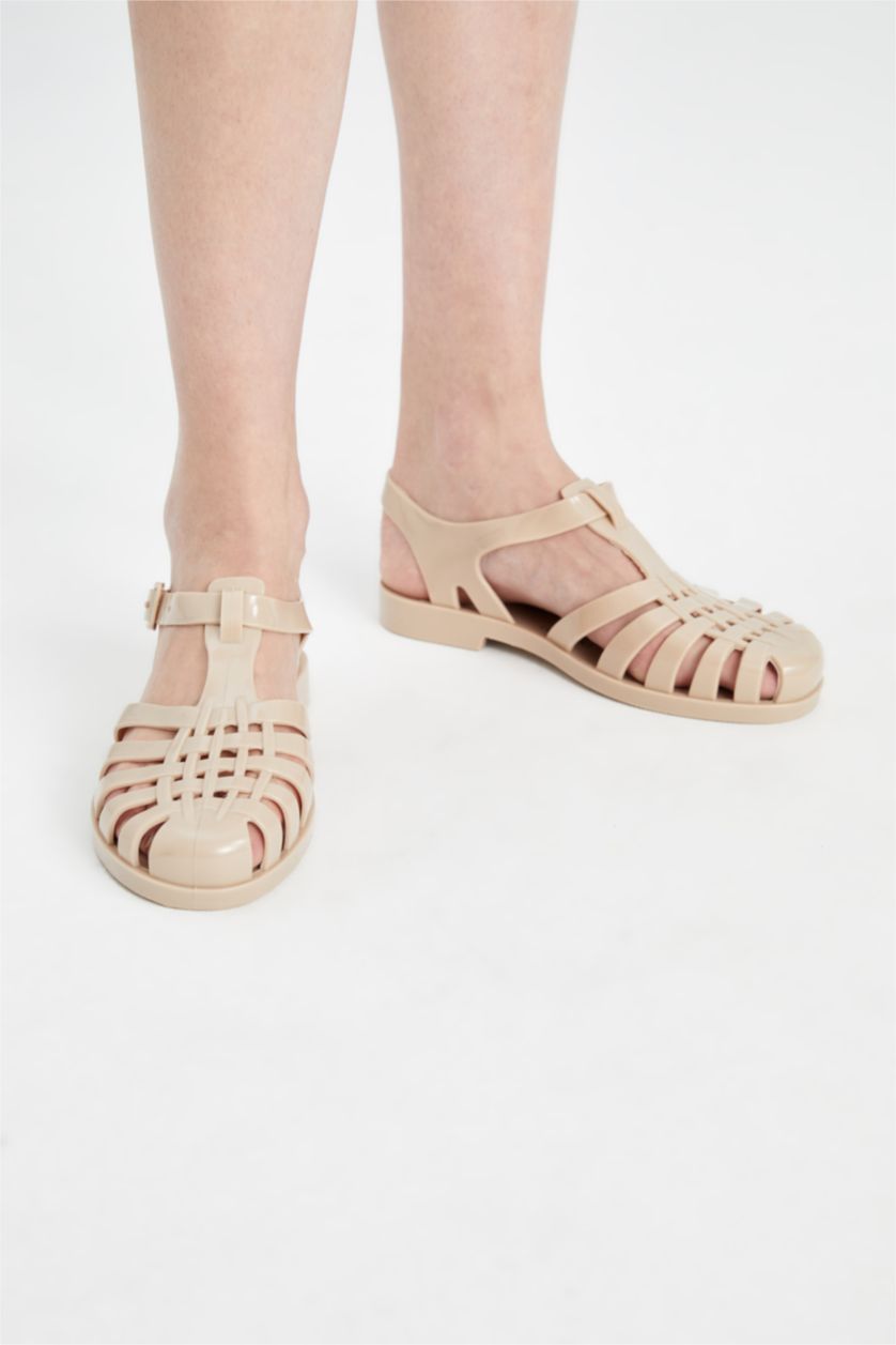 WOMAN Sand Woman Flat Heel Sandals
