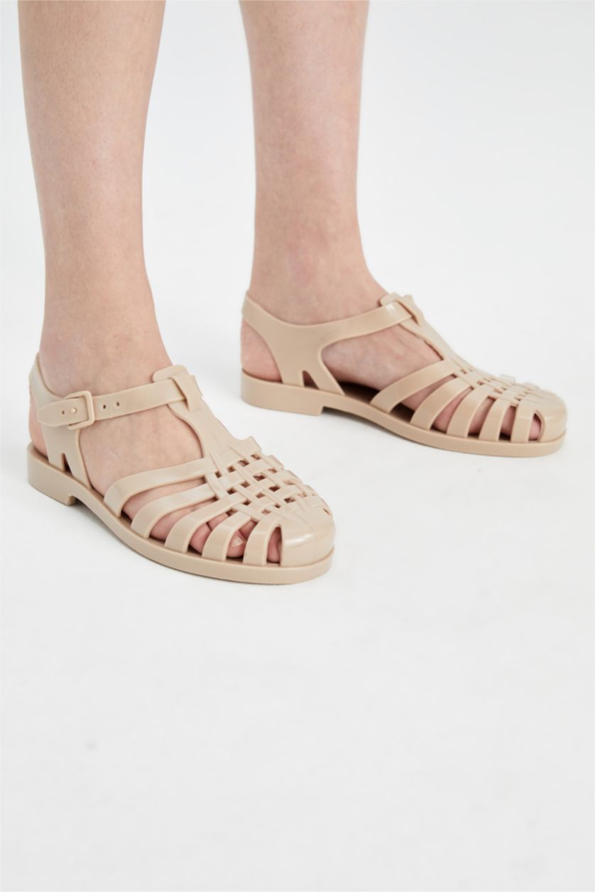 WOMAN Sand Woman Flat Heel Sandals