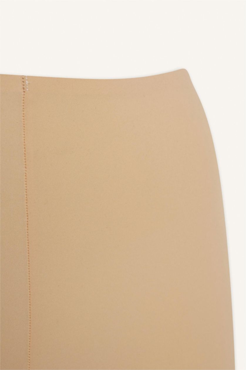 Kadın Bej Micro Şort Korse