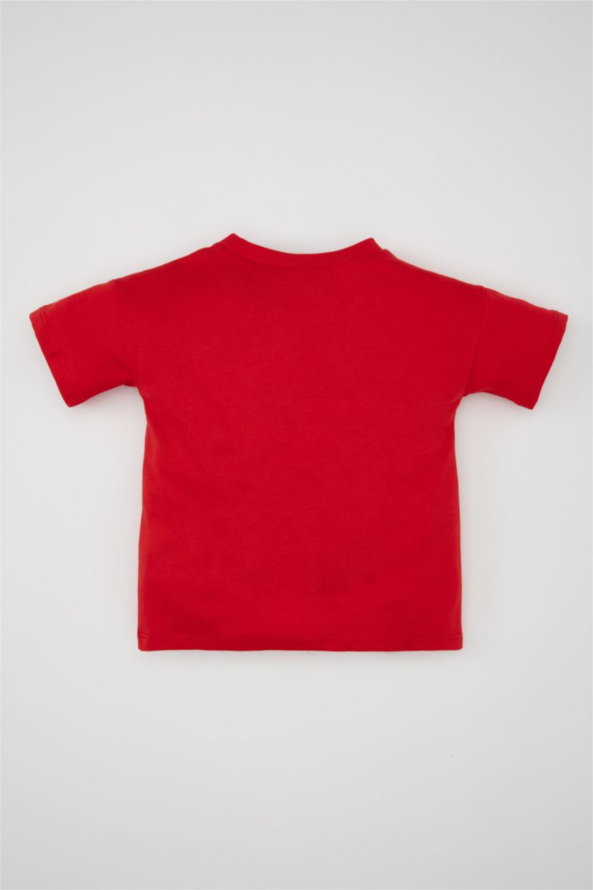 BÉBÉ GARÇON Rouge T-Shirt à Manches Courtes imprimé pour Bébé Garçon