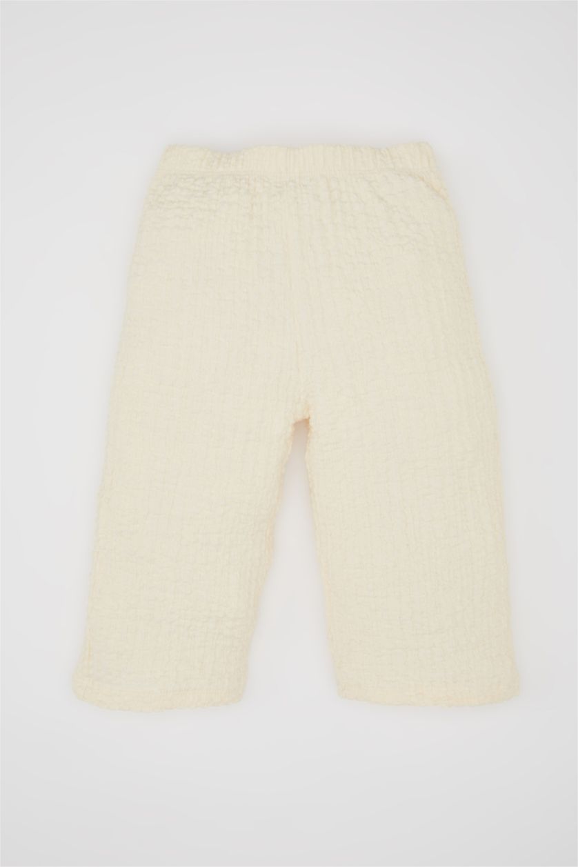 BABY GIRL Sand Baby Girl Blouse Trousers 2 Piece Set