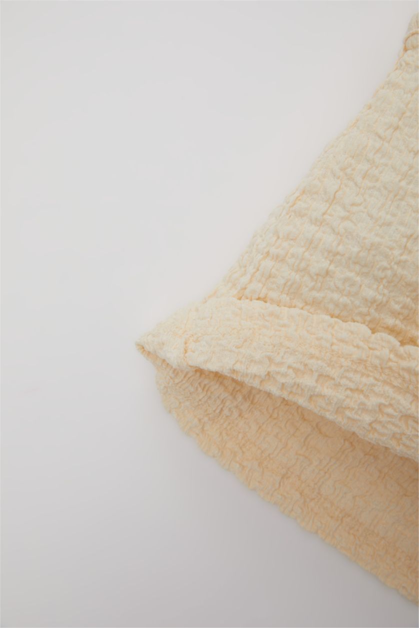 BABY GIRL Sand Baby Girl Blouse Trousers 2 Piece Set