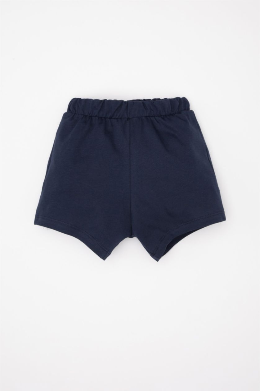 BABY BOY Light Stone Baby Boy Printed T-Shirt Shorts 2 Piece Set