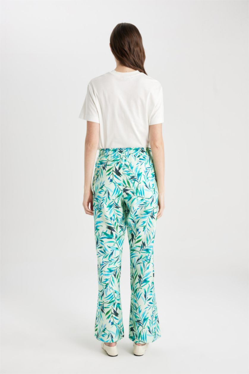 Әйелдерге Жалбыз кең аяқ кең етек Шалбар