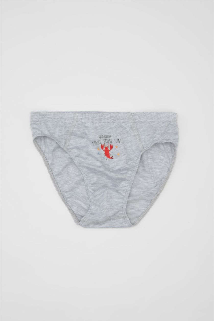 BOYS & TEENS White Boy 3 Piece Cotton Slip Panties