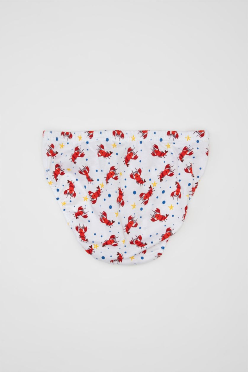 BOYS & TEENS White Boy 3 Piece Cotton Slip Panties