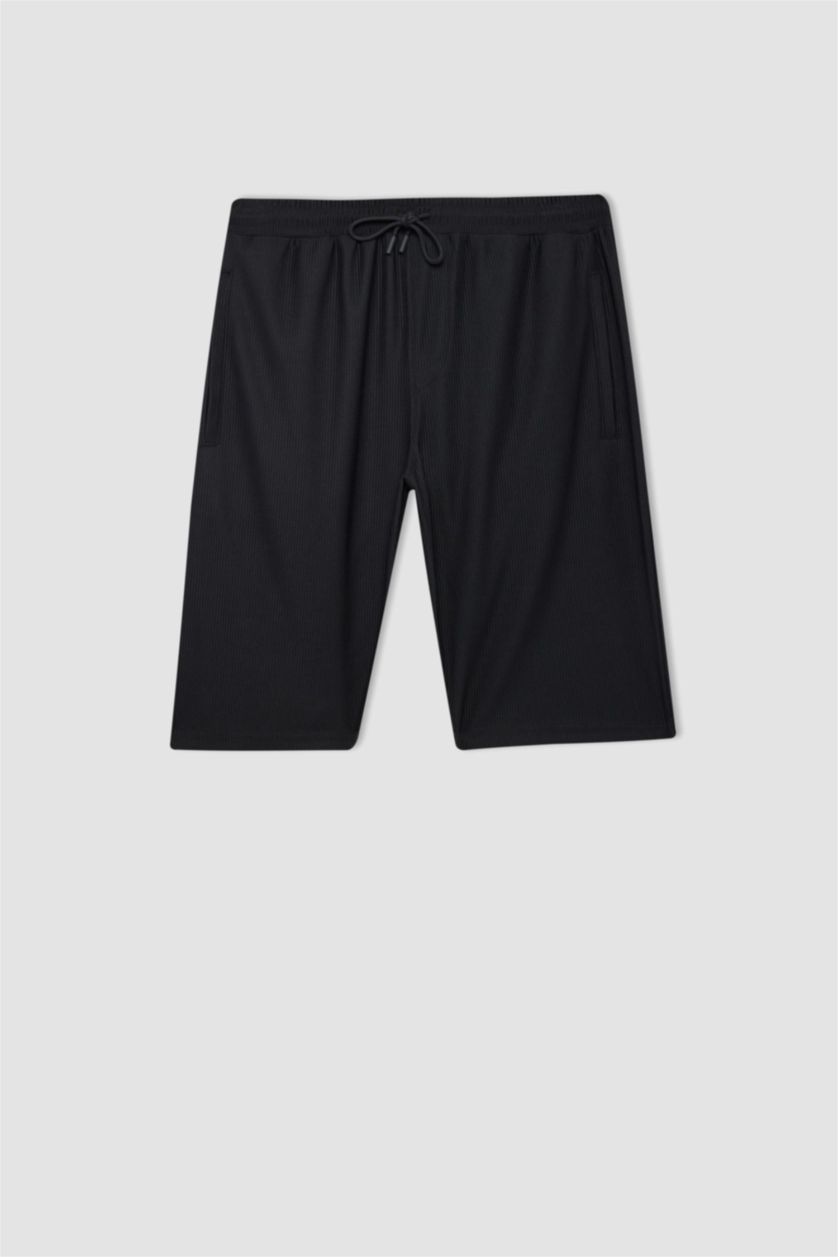 MAN Anthracite Regular Fit Bermuda Shorts
