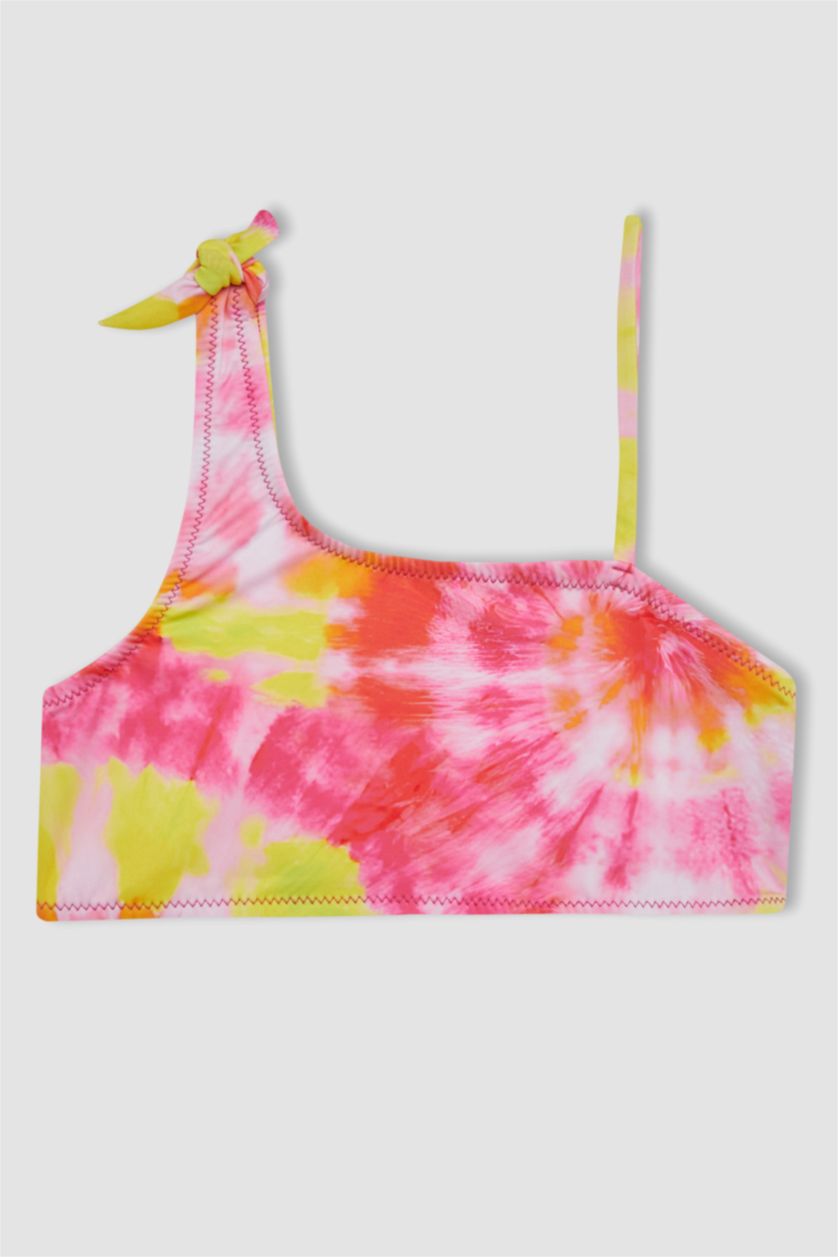 FILLES Orange Ensemble Bikini avec Motifs pour Fille