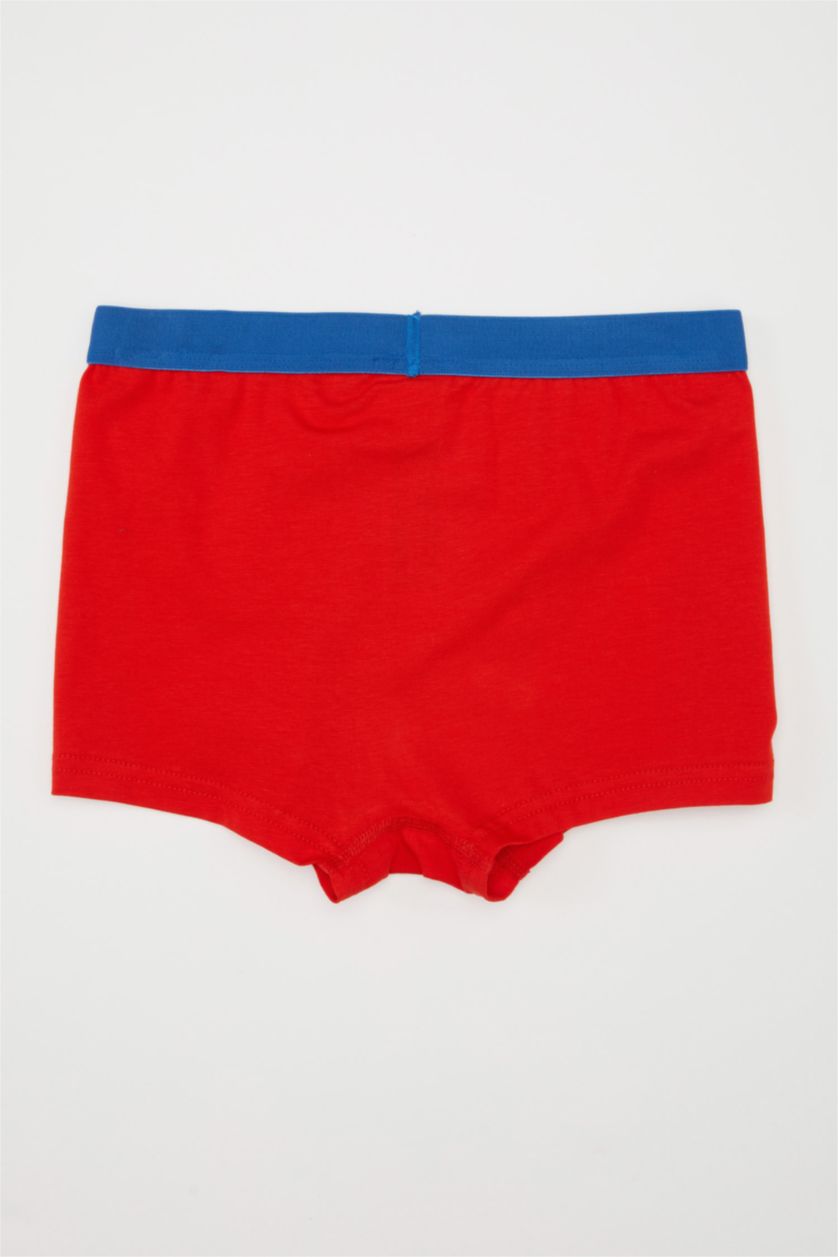 GARÇONS Bleu Lot de 3 Boxers à imprimé pour garçon