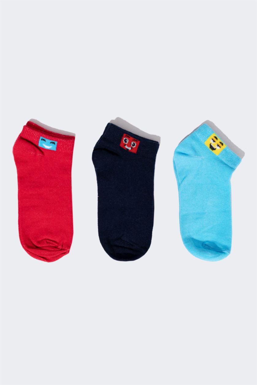 BOYS & TEENS MIXED Boy 3 piece Short Socks