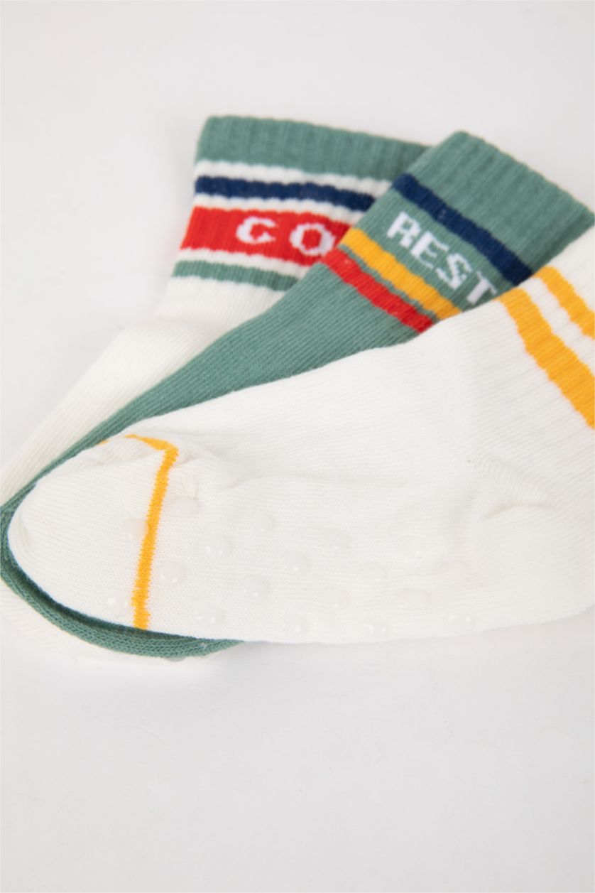 BABY BOY Karma Baby Boy 3 Piece Cotton Long Socks