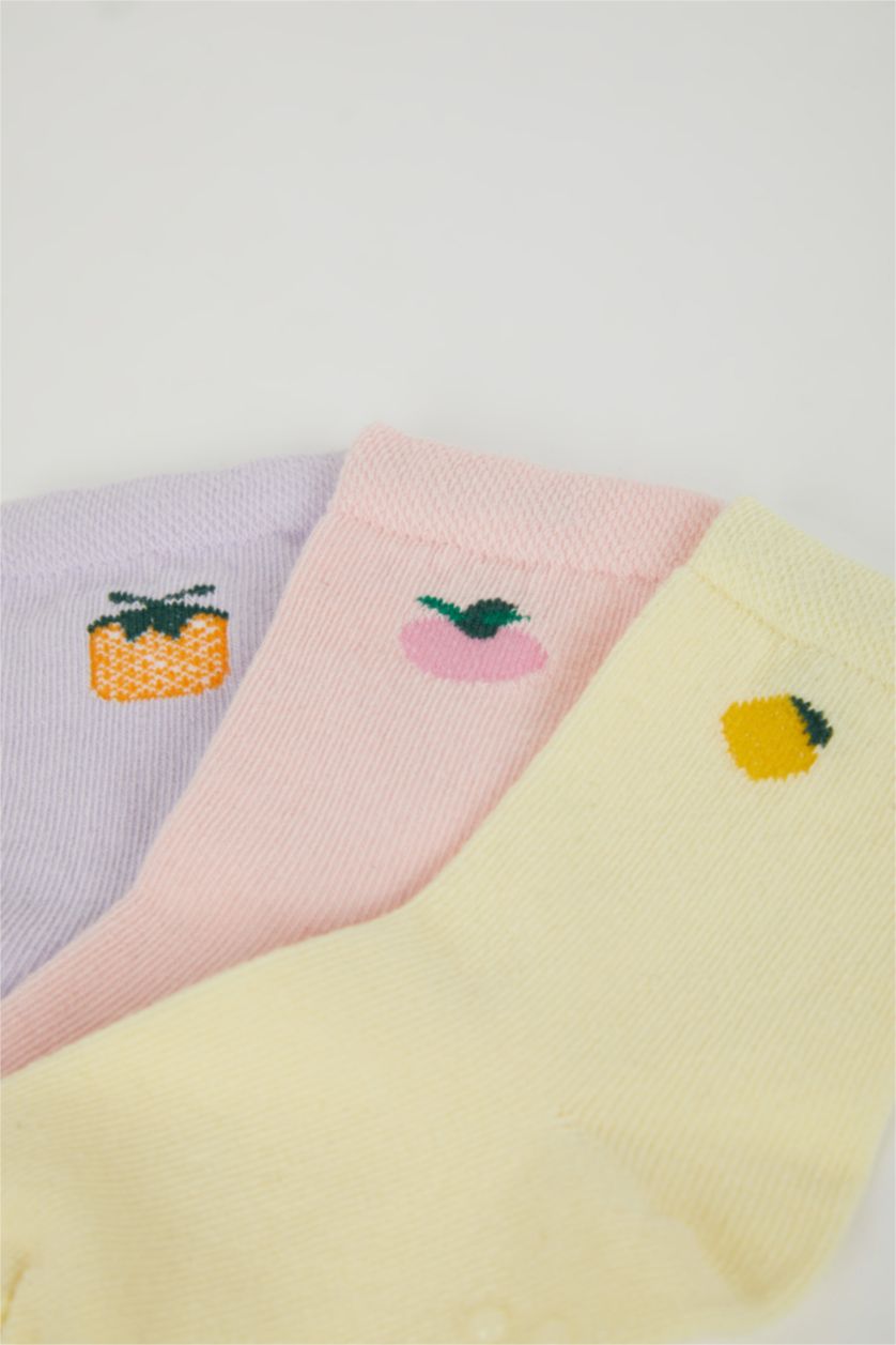 BABY GIRL Karma Baby Girl Seamless 3 Piece Cotton Long Socks