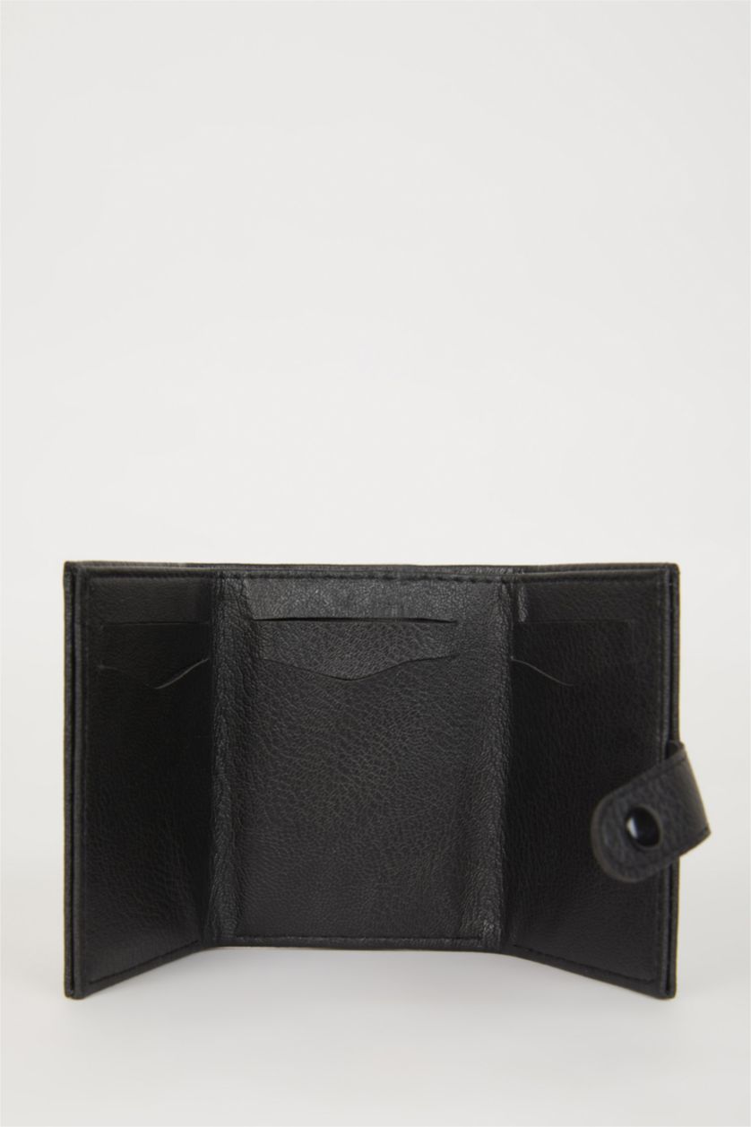 Erkek Siyah Erkek Suni Deri Cüzdan