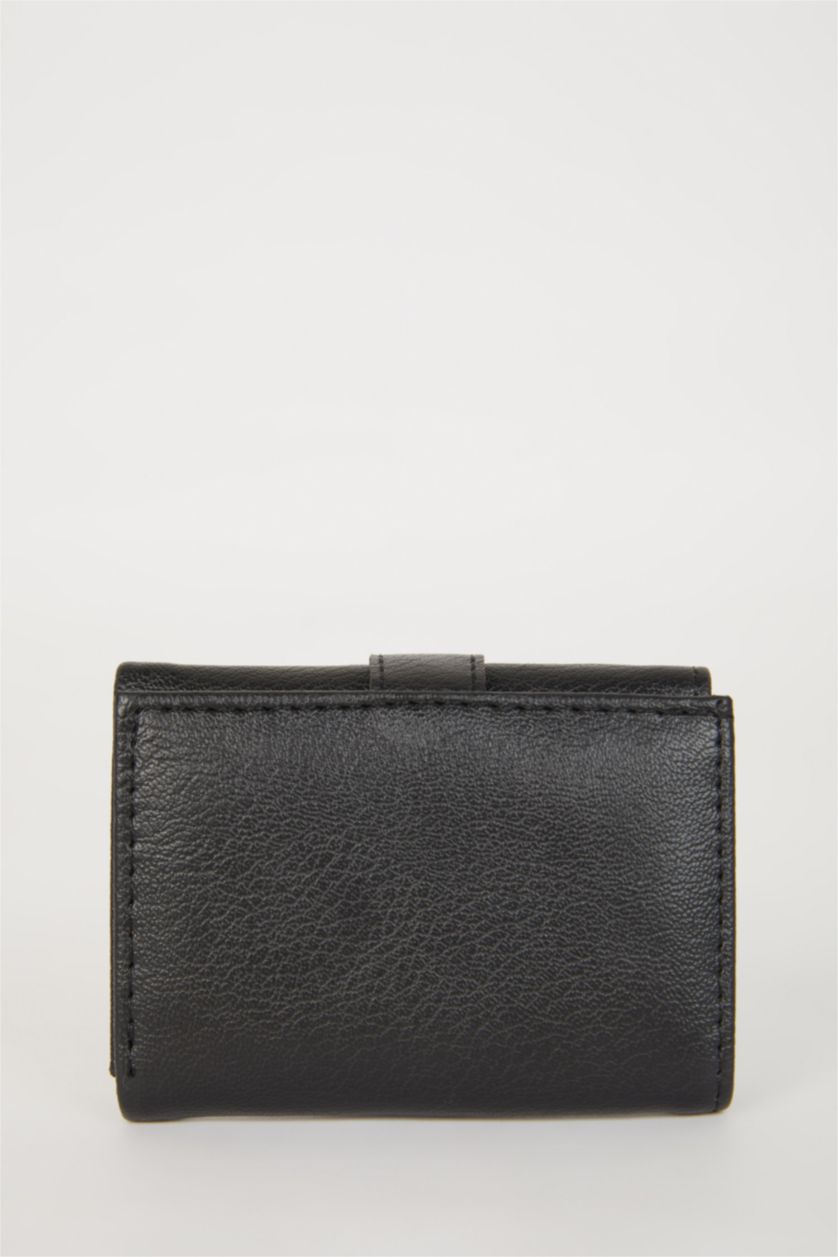 Erkek Siyah Erkek Suni Deri Cüzdan