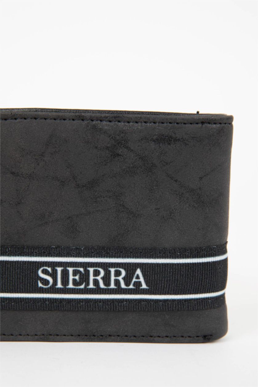 MAN Black Man Faux Leather Wallets